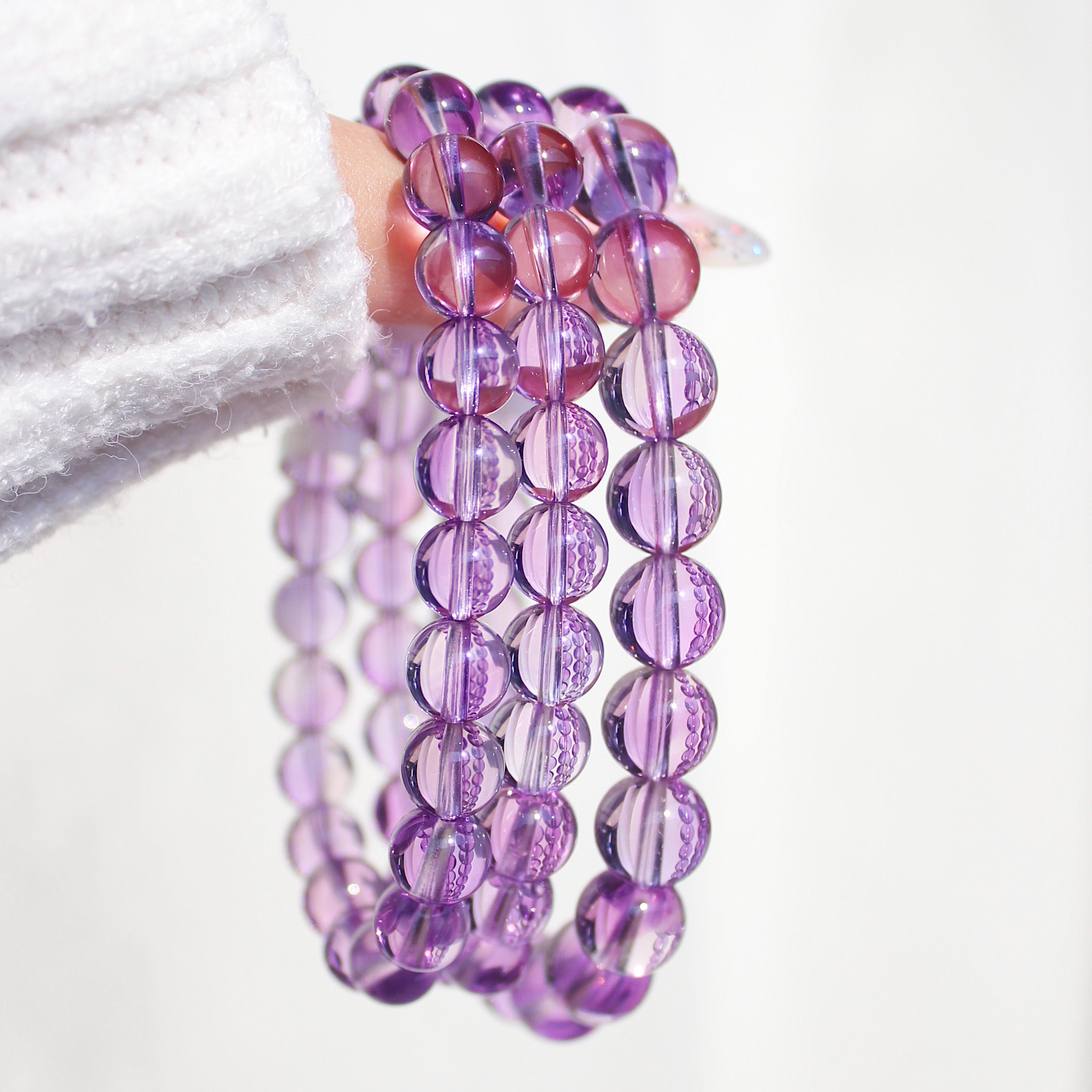 Extra Premium Bolivian Amethyst Bracelet