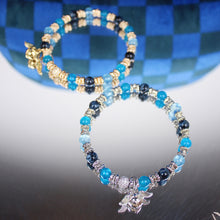 Load image into Gallery viewer, Ravenclaw Quidditch Stacker Bracelet
