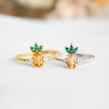 Load image into Gallery viewer, Pineapple Honey Citrine Ring
