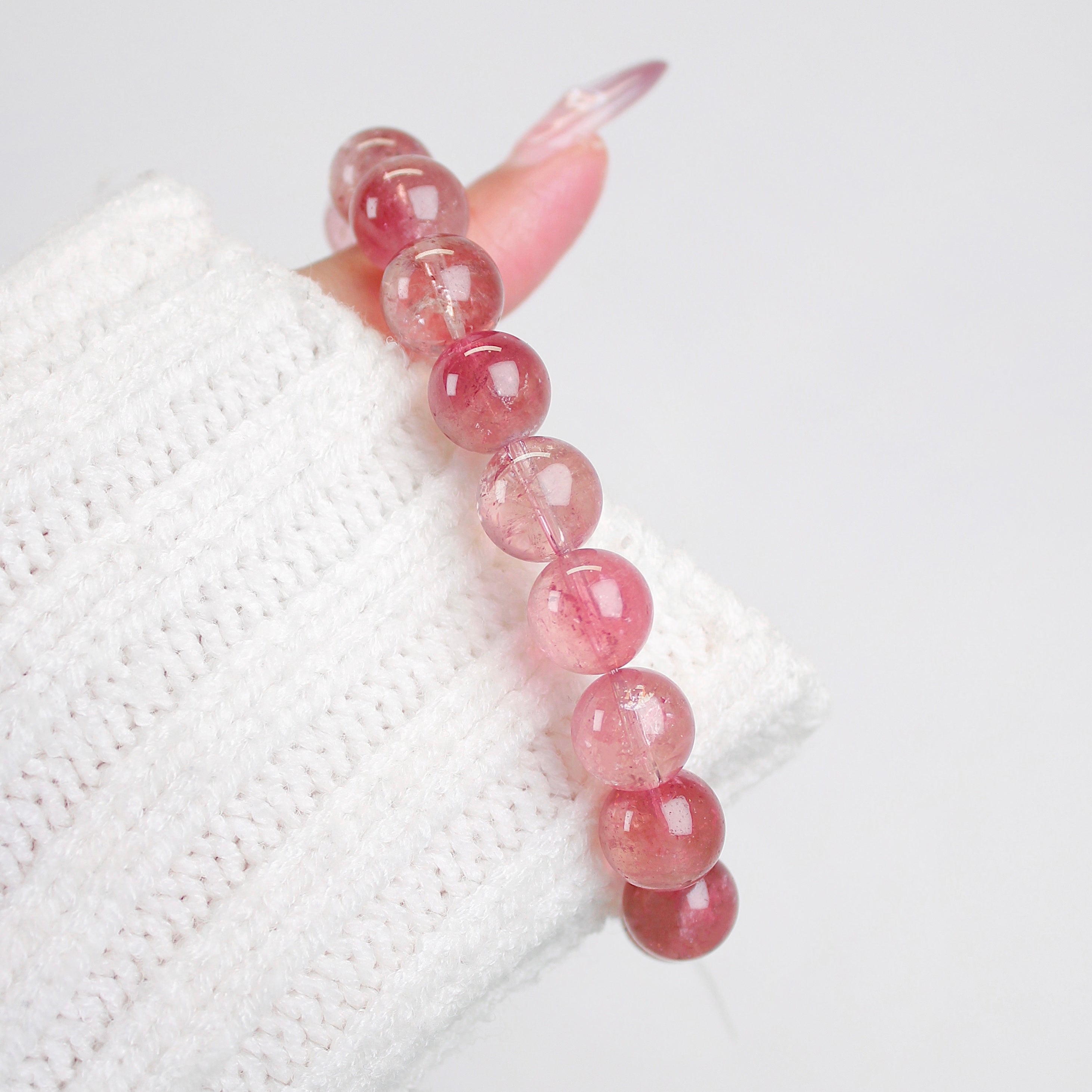 Collector's Gradient Pink Tourmaline Bracelet