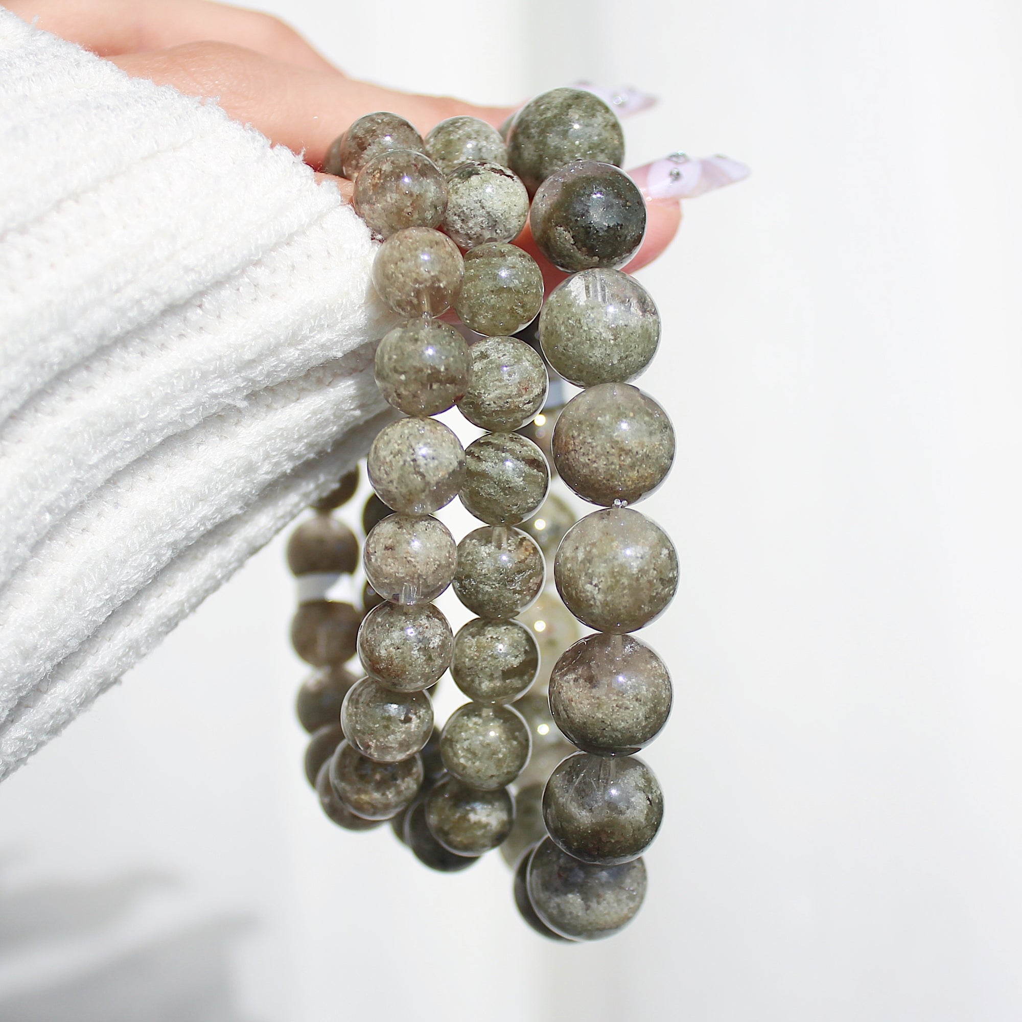 Collector's Matcha Garden Quartz Bracelet