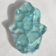 Load image into Gallery viewer, Mexican Fluorite Hamsa Hand Slab 72HB
