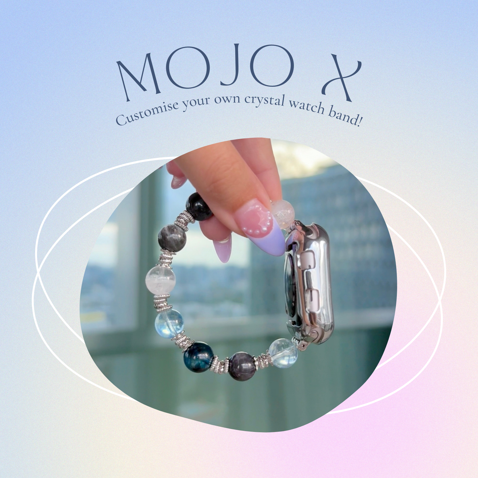 MOJO X (Custom Crystal Watch Band)