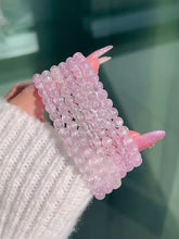 Load and play video in Gallery viewer, Collector&#39;s Icy Kunzite Bracelet
