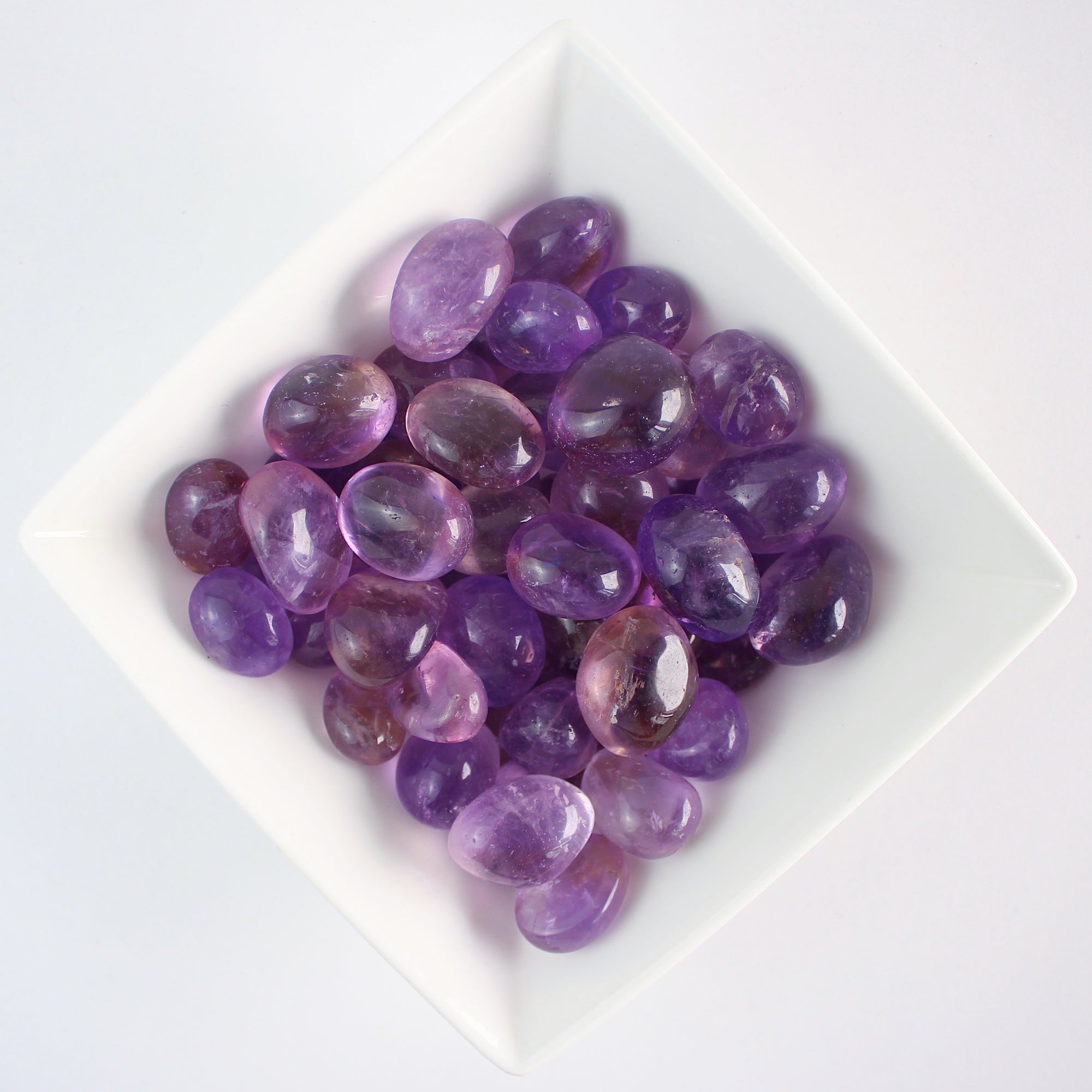 Amethyst/Ametrine Tumbled Stone