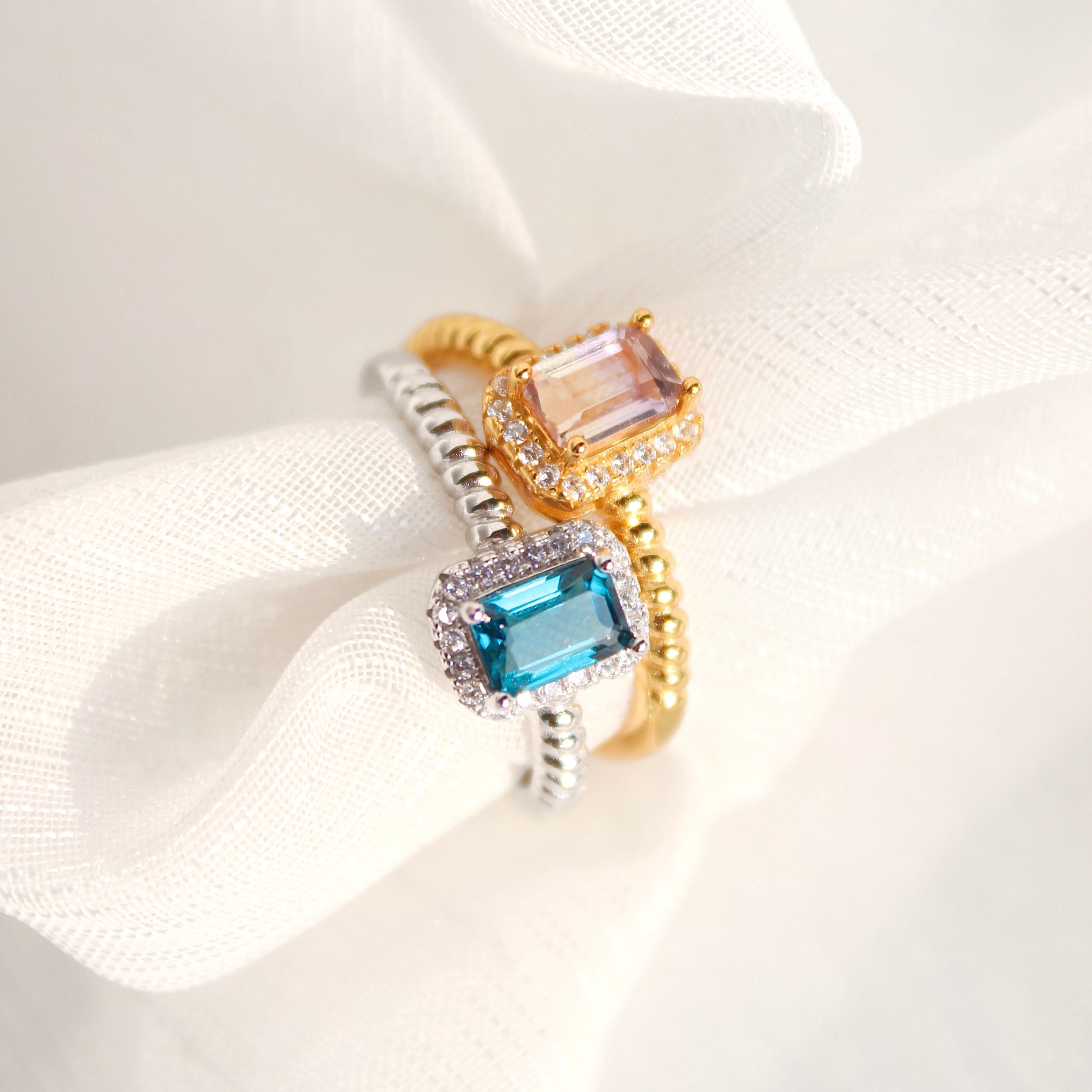 Garnet Dazzle Ring