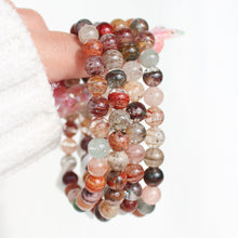 Load image into Gallery viewer, Premium Thousand Layer Garden Quartz Bracelet
