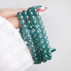 Collector's Blue Water Jadeite Bracelet