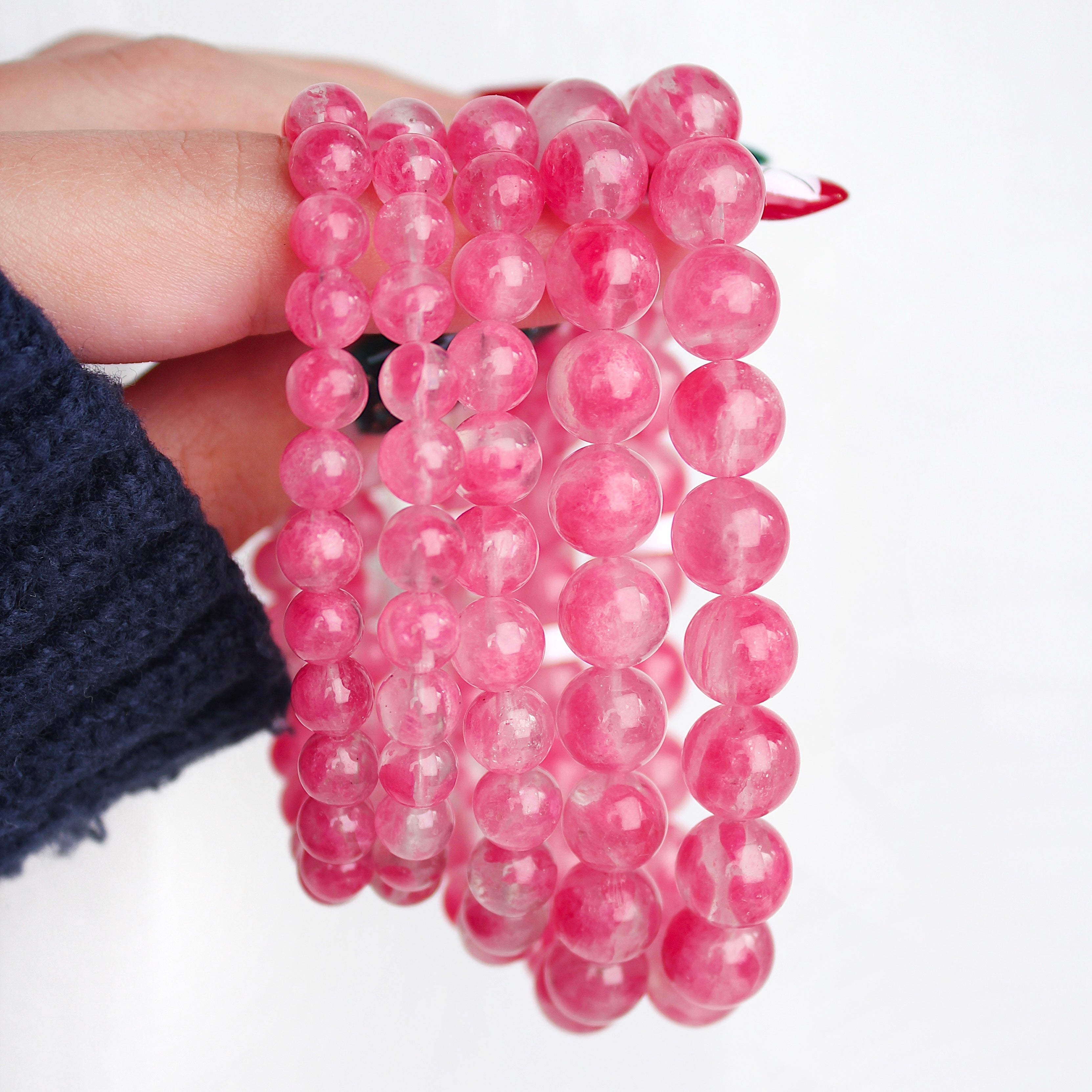 Collector’s Sakura Rhodonite Bracelet