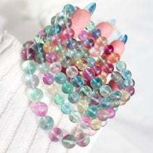 Load image into Gallery viewer, Macaron Fluorite Bracelet
