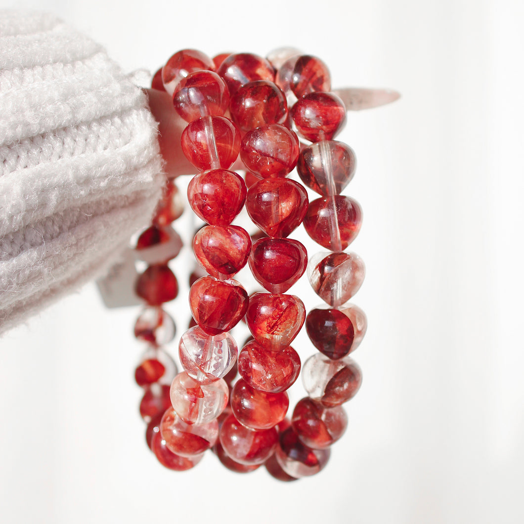 Premium Fire Quartz Berry Bracelet