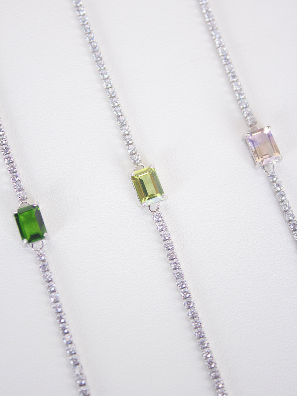 Peridot Tennis Bracelet