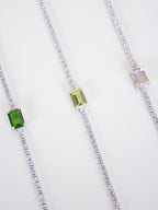 Peridot Tennis Bracelet
