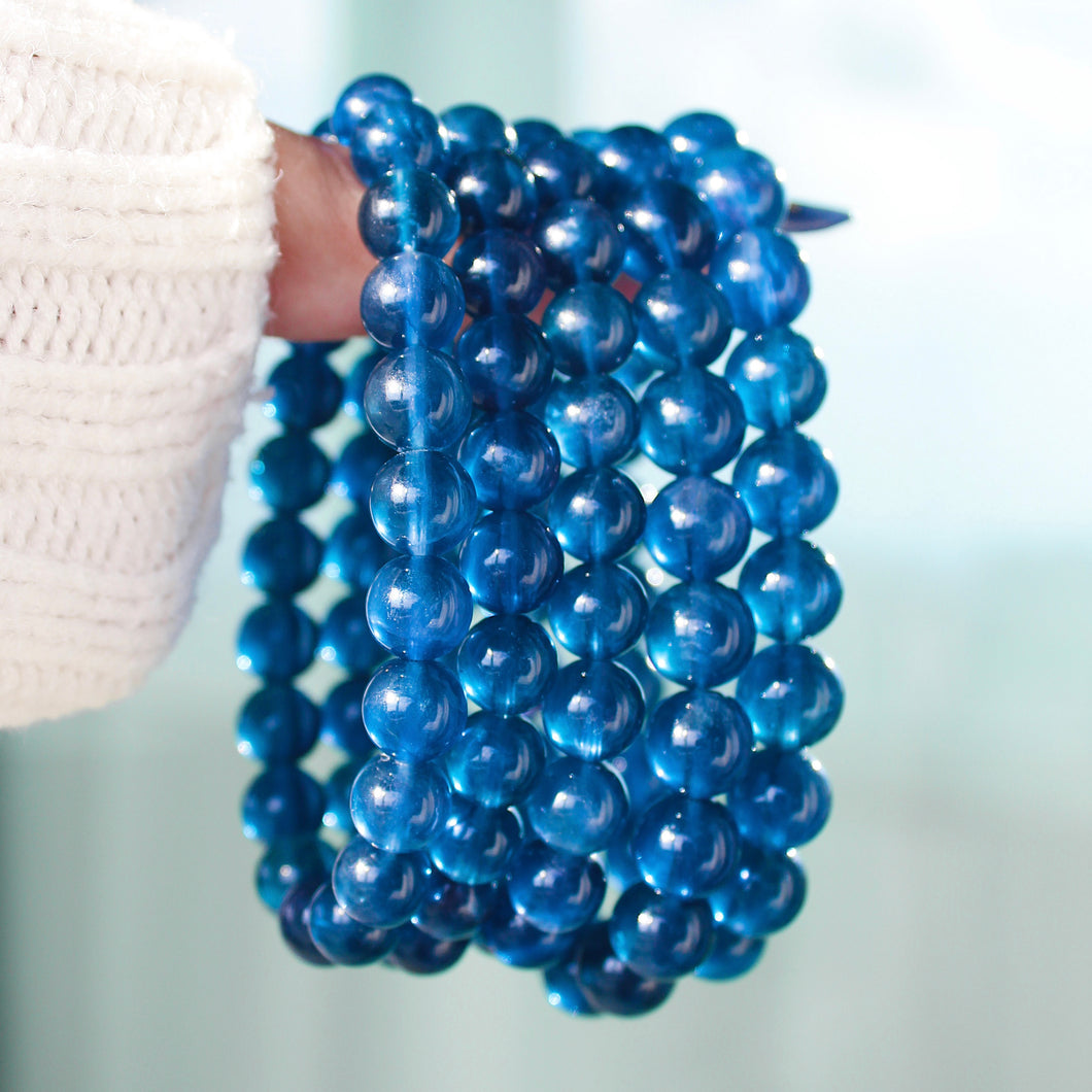 Premium Blue Fluorite Bracelet