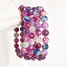 Load image into Gallery viewer, Rainbow Emerald Mica Bracelet

