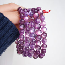 Load image into Gallery viewer, Extra Premium Purple Gem Lepidolite Bracelet
