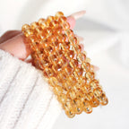 Ultra Collector's Faceted Honey Citrine Bracelet