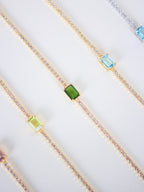 Diopside Tennis Bracelet