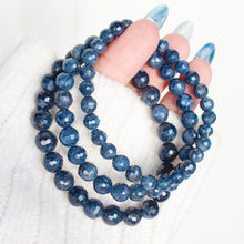 Load image into Gallery viewer, Faceted Sapphire Bracelet
