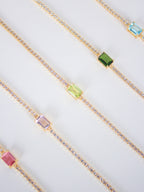 Peridot Tennis Bracelet