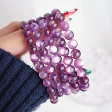 Load image into Gallery viewer, Extra Premium Purple Gem Lepidolite Bracelet
