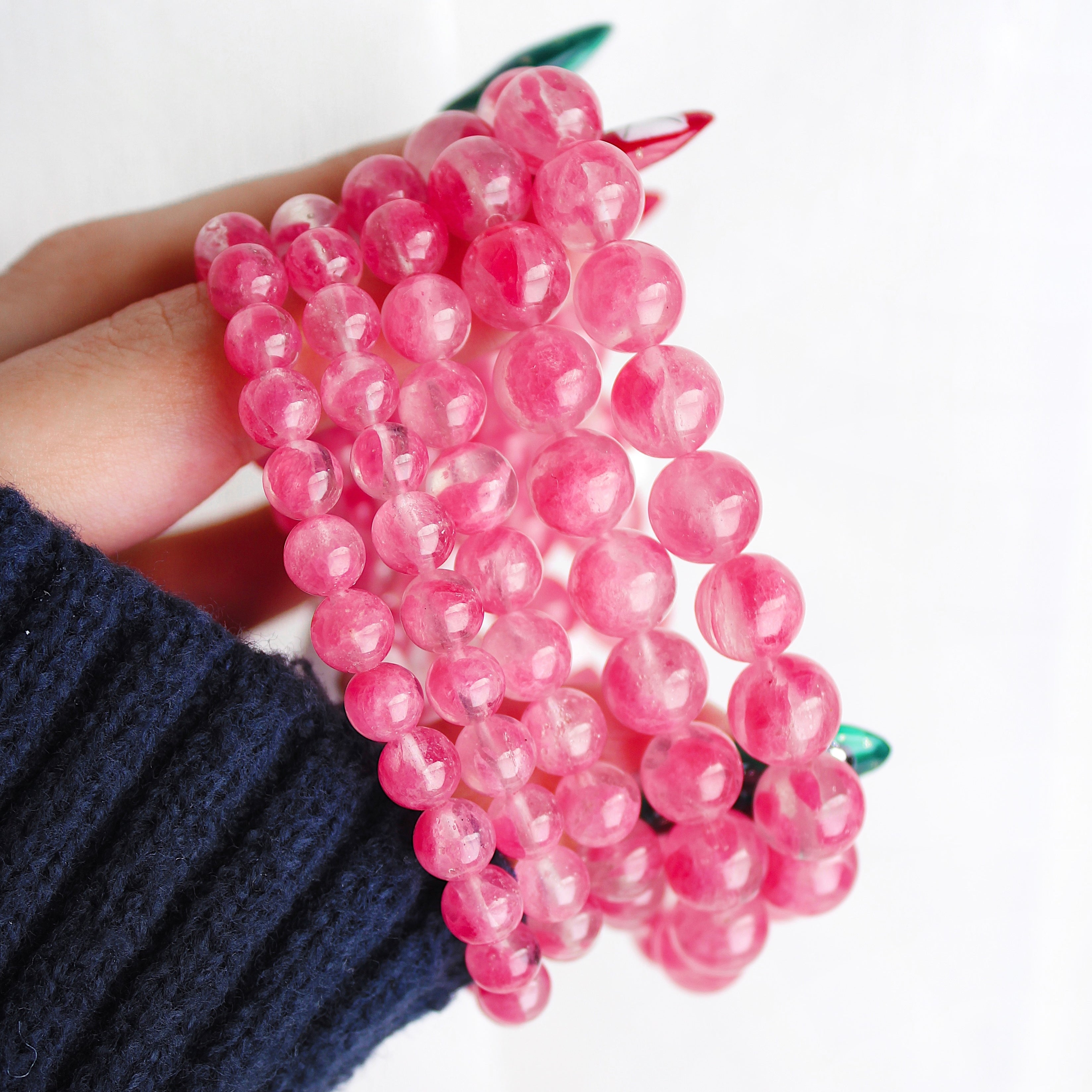 Collector’s Sakura Rhodonite Bracelet