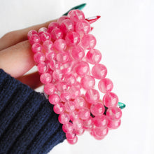 Load image into Gallery viewer, Premium Sakura Rhodonite Bracelet
