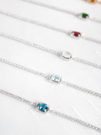 Moonstone Tennis Bracelet