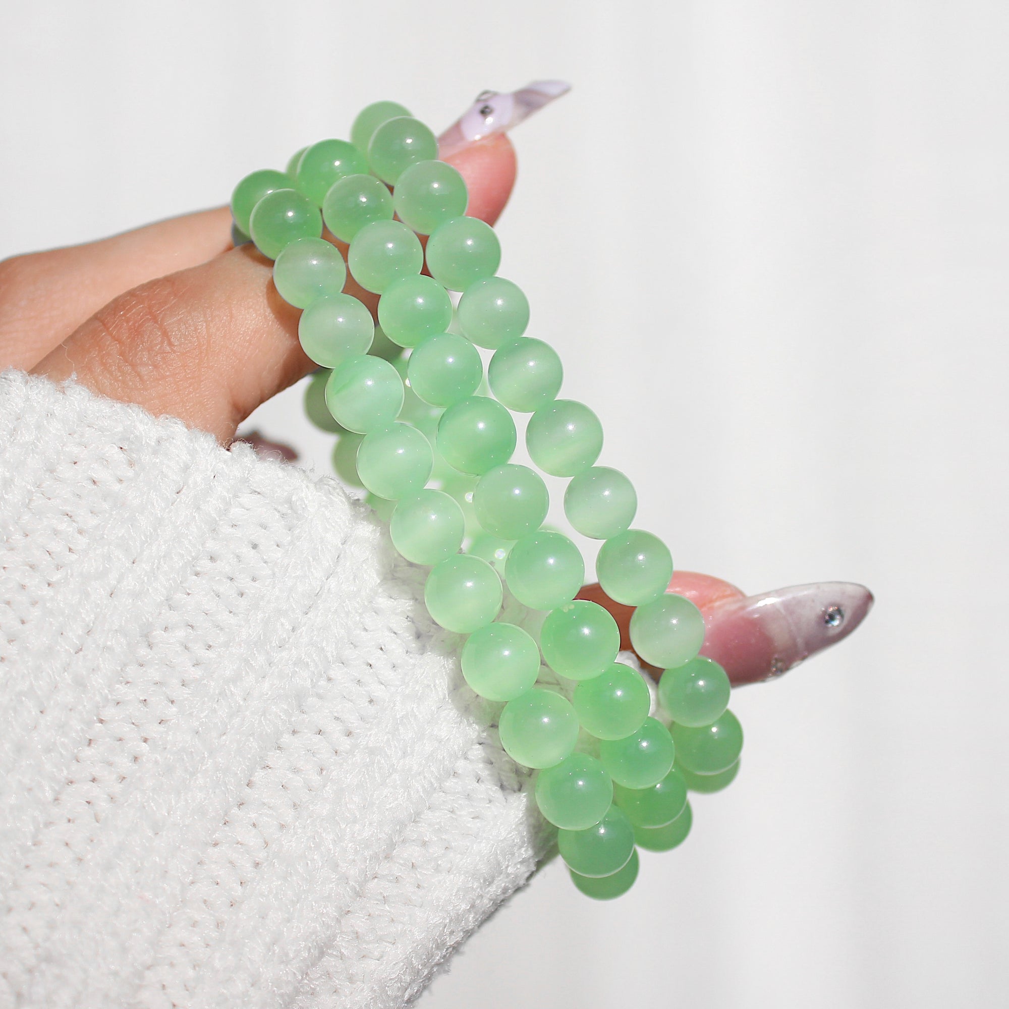Premium Green Calcite Bracelet