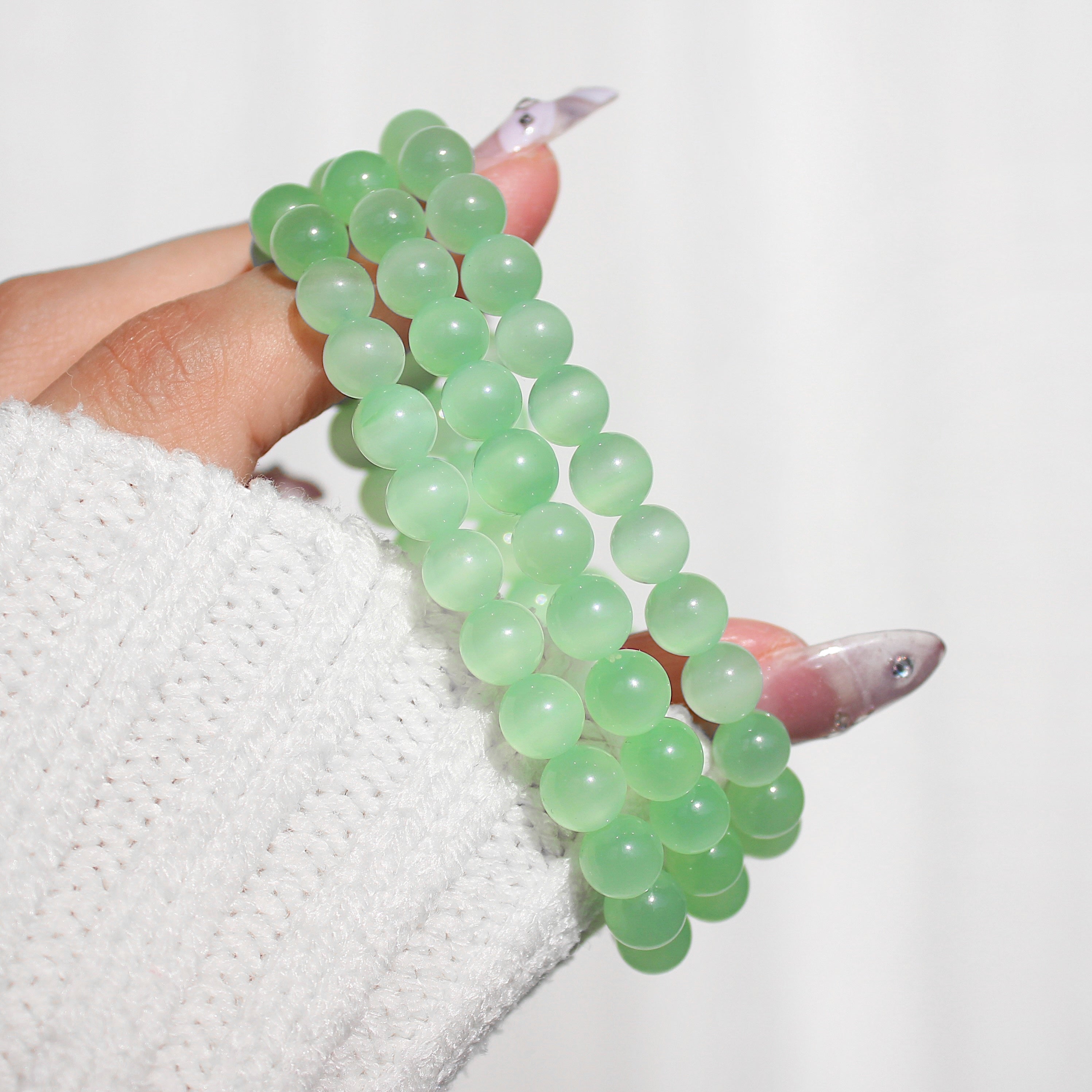Premium Green Calcite Bracelet