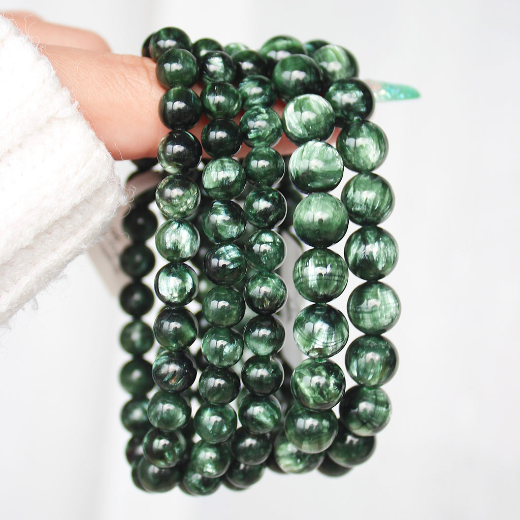 Premium Seraphinite Bracelet