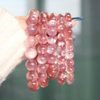 Ultra Collector's Pink Gem Lepidolite Bracelet