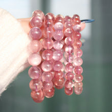Load image into Gallery viewer, Ultra Collector&#39;s Pink Gem Lepidolite Bracelet
