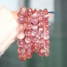 Load image into Gallery viewer, Pink Gem Lepidolite Bracelet
