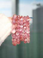 Ultra Collector's Pink Gem Lepidolite Bracelet