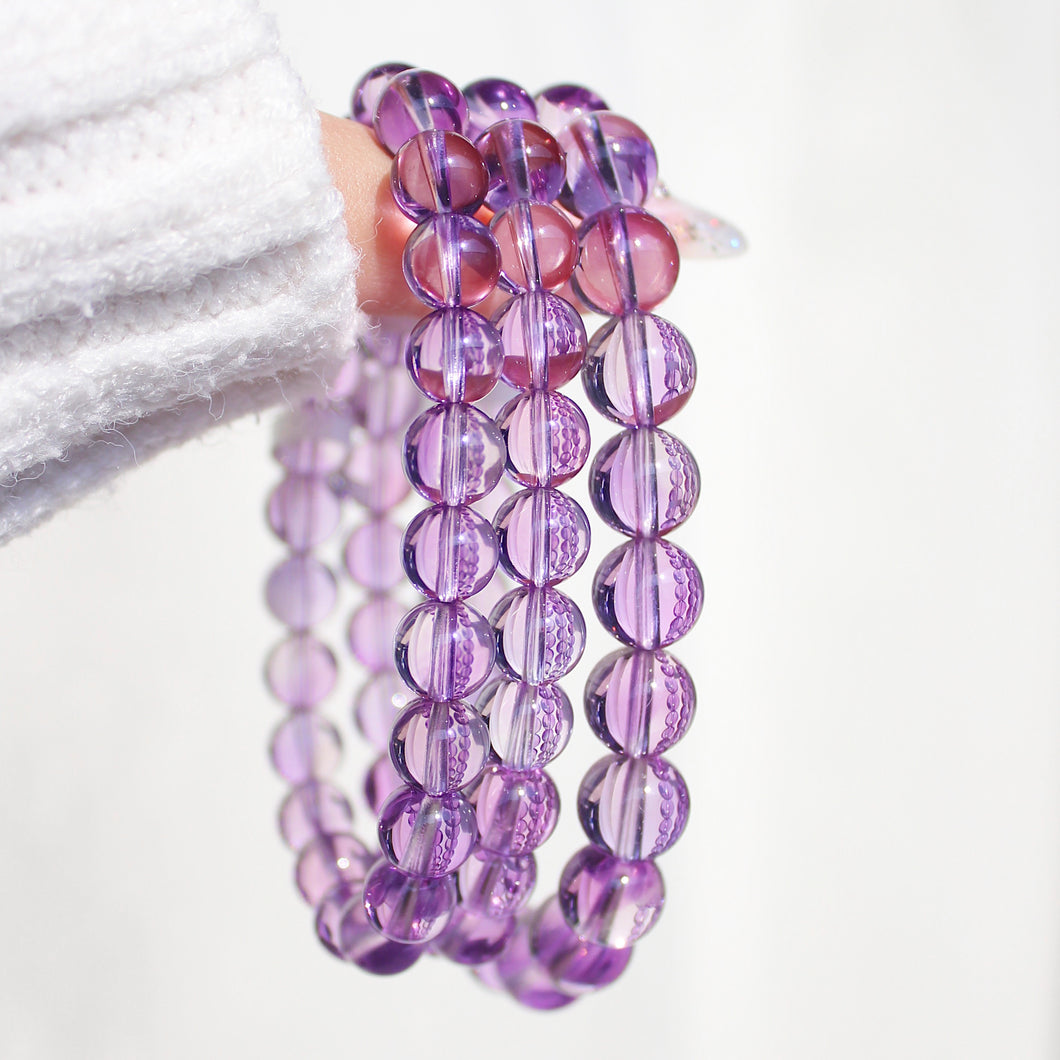 Extra Premium Bolivian Amethyst Bracelet