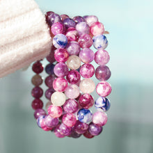 Load image into Gallery viewer, Rainbow Emerald Mica Bracelet
