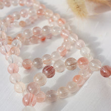 Load image into Gallery viewer, Collector&#39;s Pink Rutilated Quartz Bracelet
