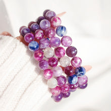 Load image into Gallery viewer, Rainbow Emerald Mica Bracelet

