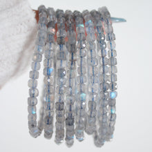 Load image into Gallery viewer, Faceted Labradorite Bracelet
