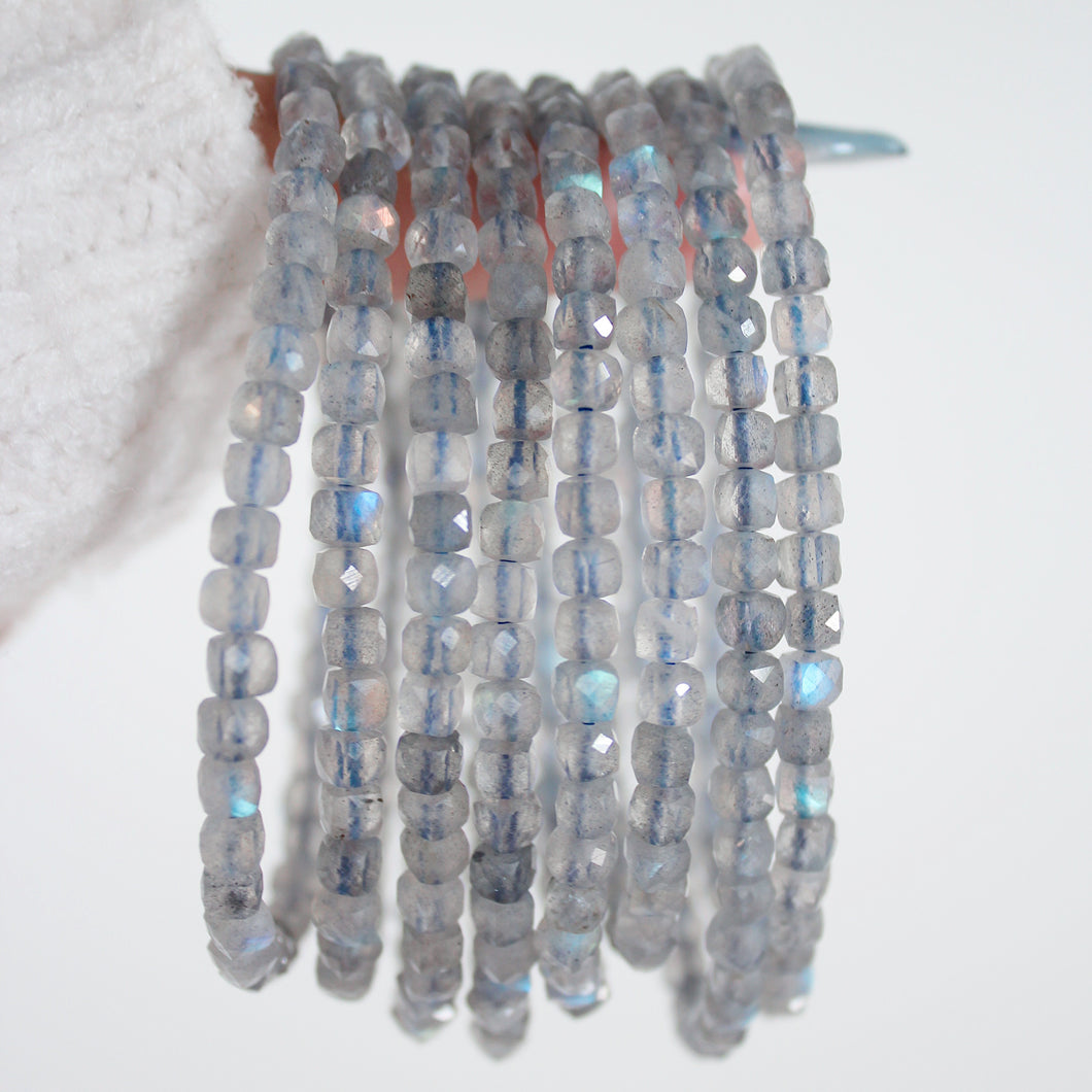 Faceted Labradorite Bracelet