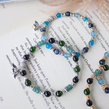 Load image into Gallery viewer, Slytherin Quidditch Stacker Bracelet
