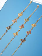 Fluorite Butterfly Bracelet