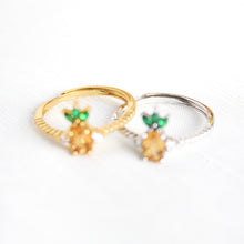Load image into Gallery viewer, Citrine Pineapple Ring
