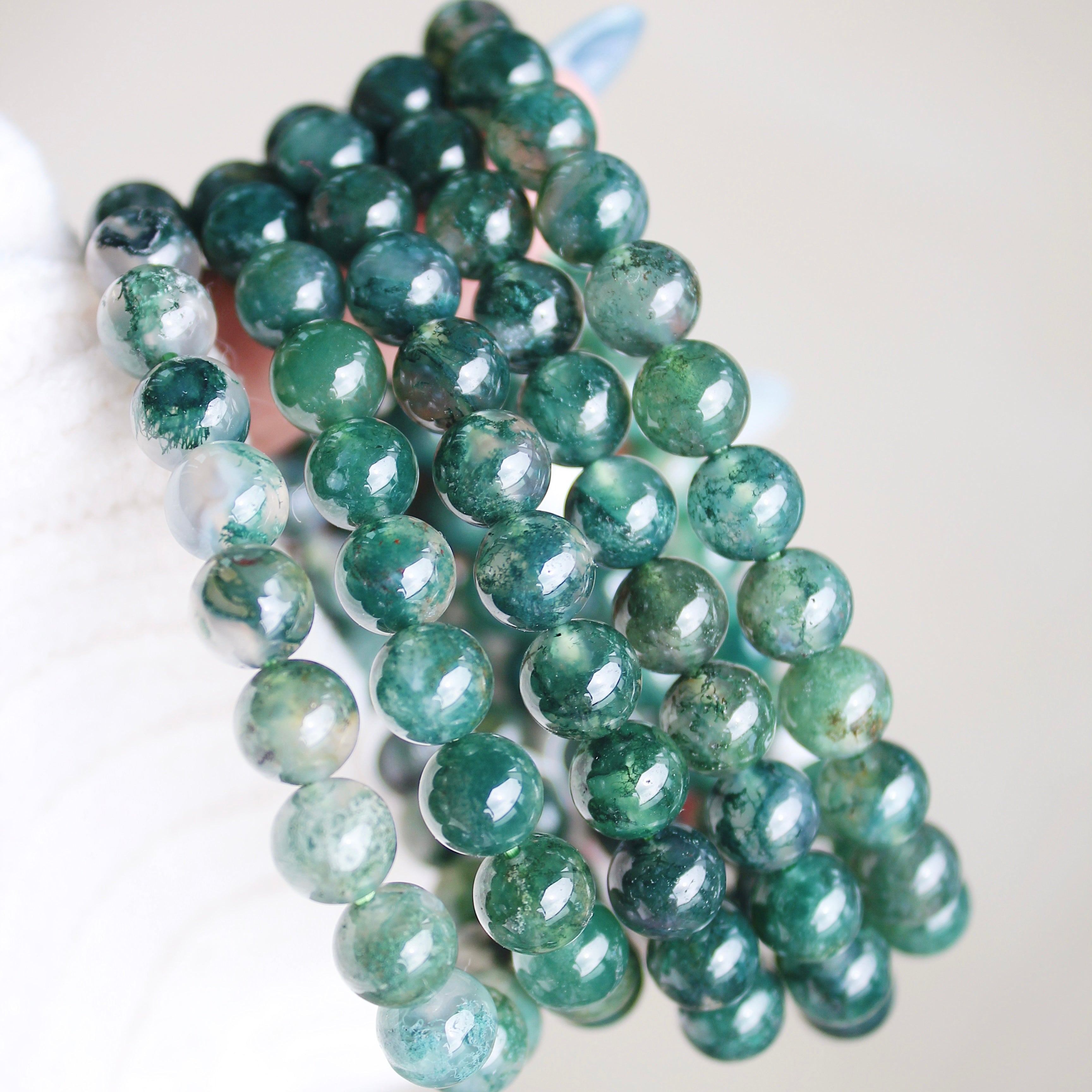 Moss Agate Bracelet
