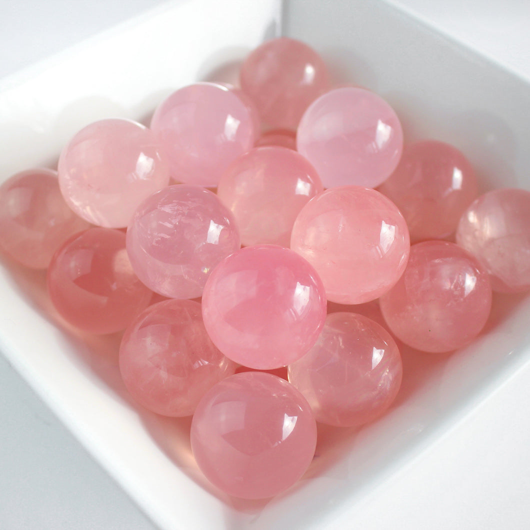 Rainbow Rose Quartz Mini Sphere