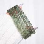 Premium Green Rutilated Quartz Bracelet