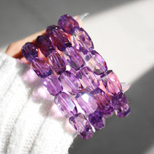 Load image into Gallery viewer, Collector&#39;s Bolivian Amethyst Freeform Barrel Bracelet
