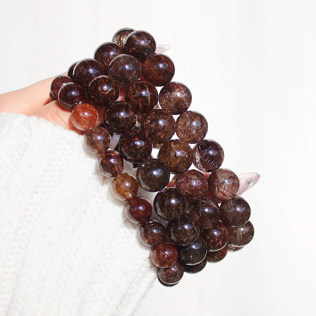 Collector's Devil Copper Rutile Bracelet