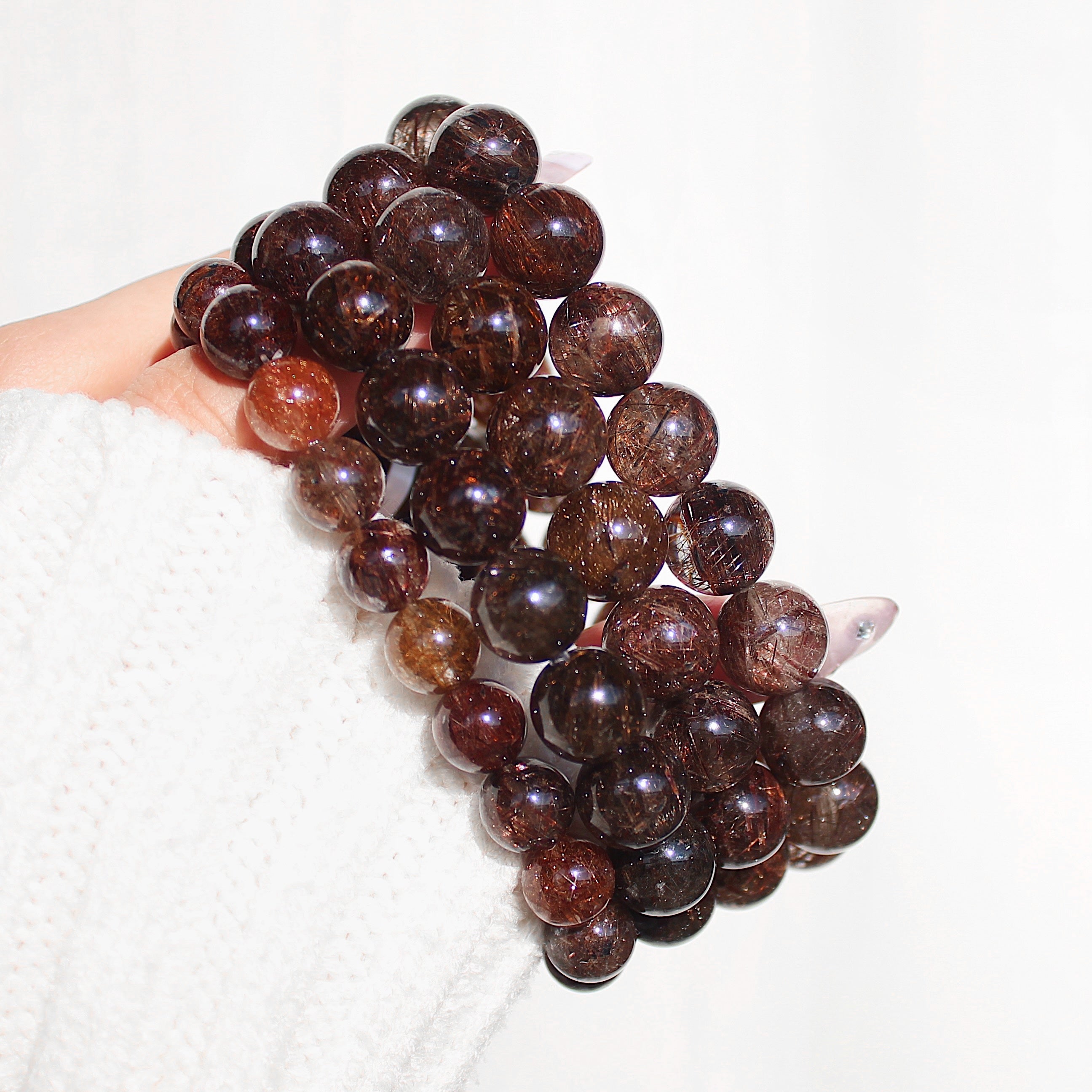 Collector's Devil Copper Rutile Bracelet